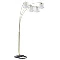 Cling Polished Brass - Finish Floor Lamp with Crystal - Like Shad CL26805